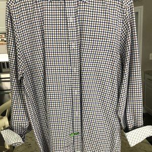 Johnston & Murphy LS button down shirt - L